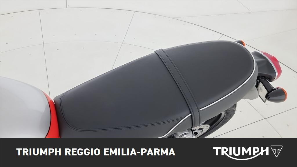 TRIUMPH Bonneville 900 T100 Aluminium/Baja Orange E5+