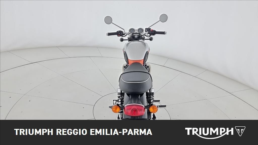 TRIUMPH Bonneville 900 T100 Aluminium/Baja Orange E5+