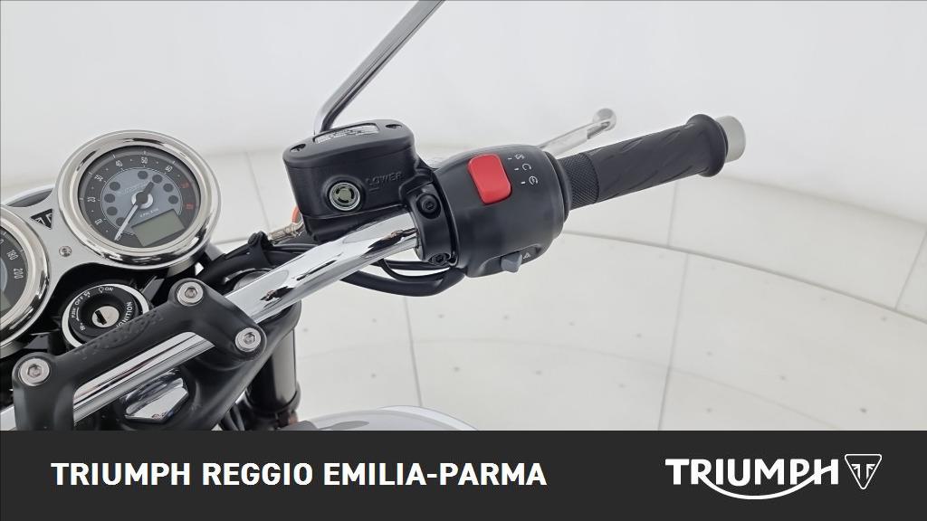 TRIUMPH Bonneville 900 T100 Aluminium/Baja Orange E5+