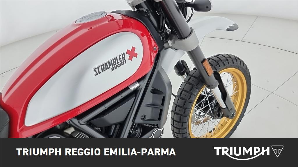 DUCATI Scrambler 800 Desert Sled Red
