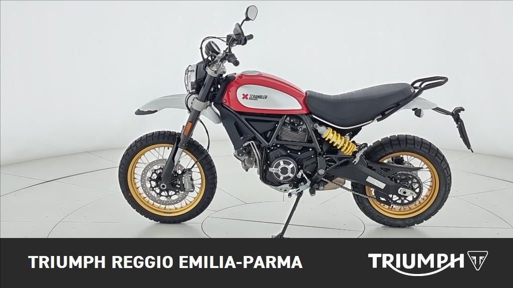 DUCATI Scrambler 800 Desert Sled Red