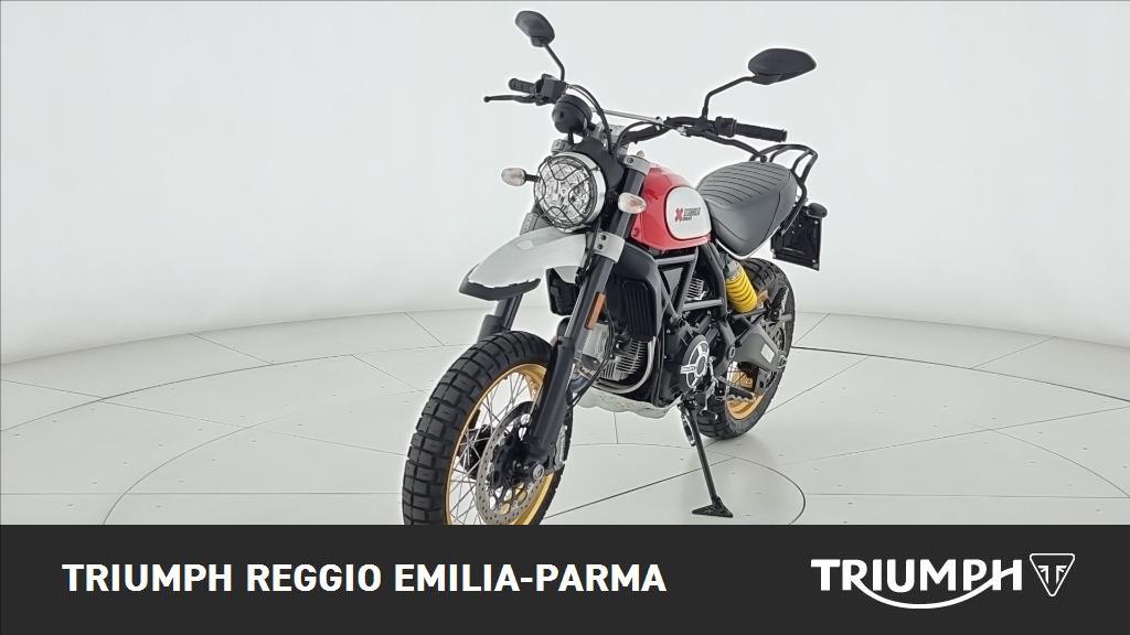 DUCATI Scrambler 800 Desert Sled Red