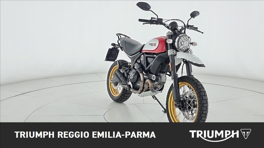 DUCATI Scrambler 800 Desert Sled Red