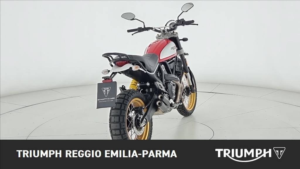 DUCATI Scrambler 800 Desert Sled Red