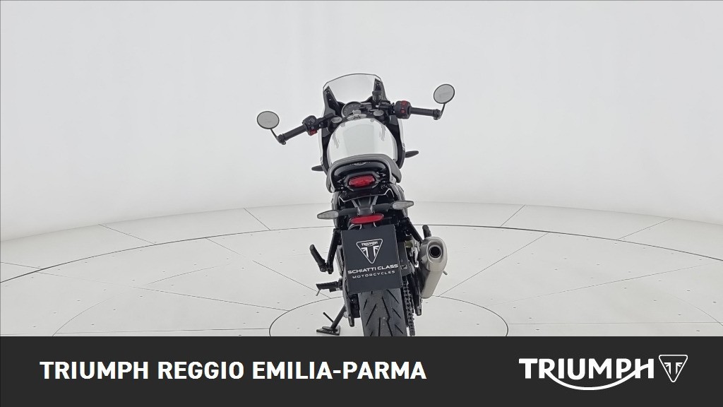 TRIUMPH Thruxton 400 Pearl Metallic White / Storm Grey Abs