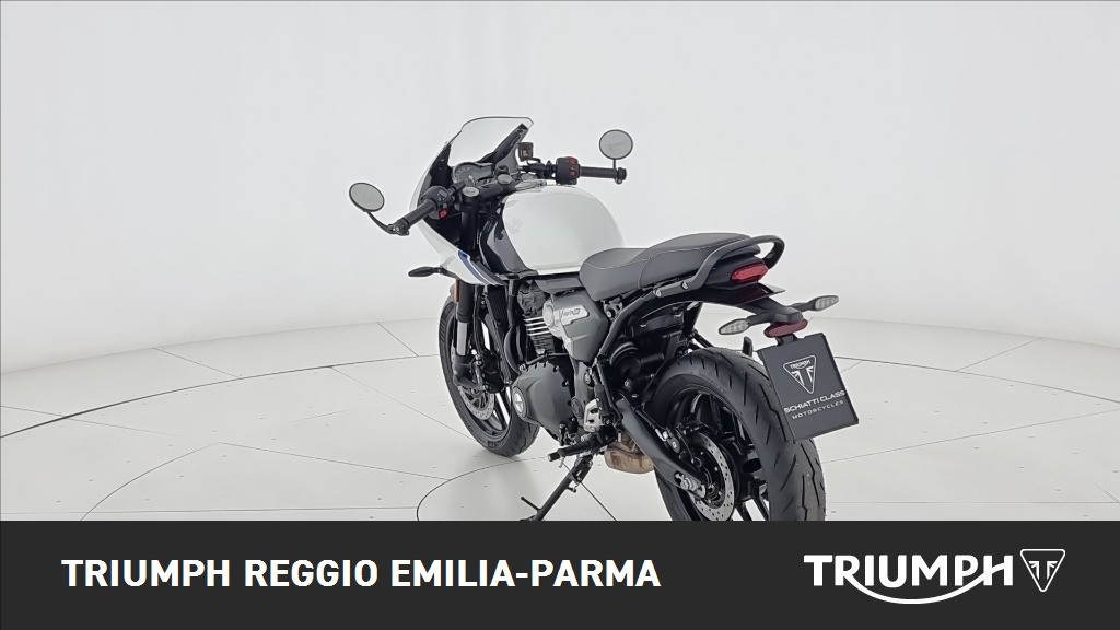 TRIUMPH Thruxton 400 Pearl Metallic White / Storm Grey Abs