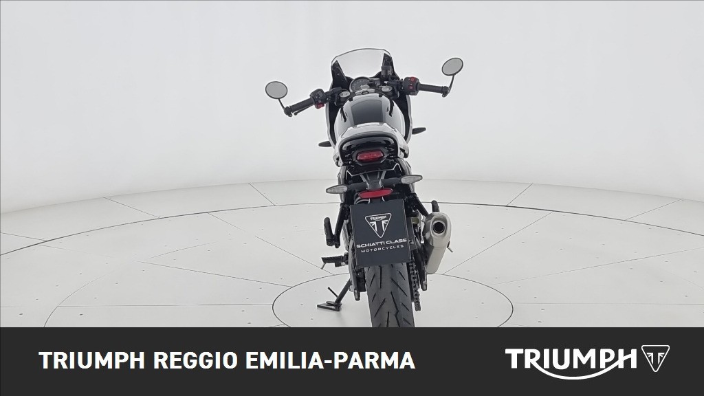 TRIUMPH Thruxton 400 Phantom Black / Aluminium Silver Abs