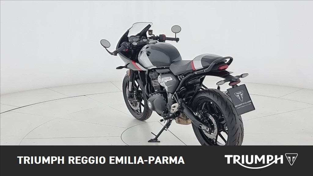 TRIUMPH Thruxton 400 Phantom Black / Aluminium Silver Abs