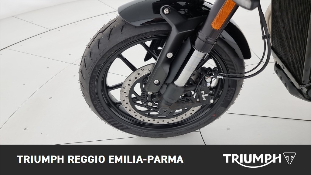 TRIUMPH Thruxton 400 Phantom Black / Aluminium Silver Abs