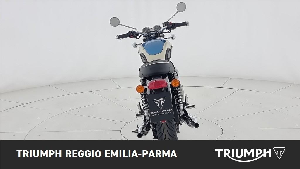 TRIUMPH Bonneville 1200 T120 Aegean Blue / New England White Abs my2