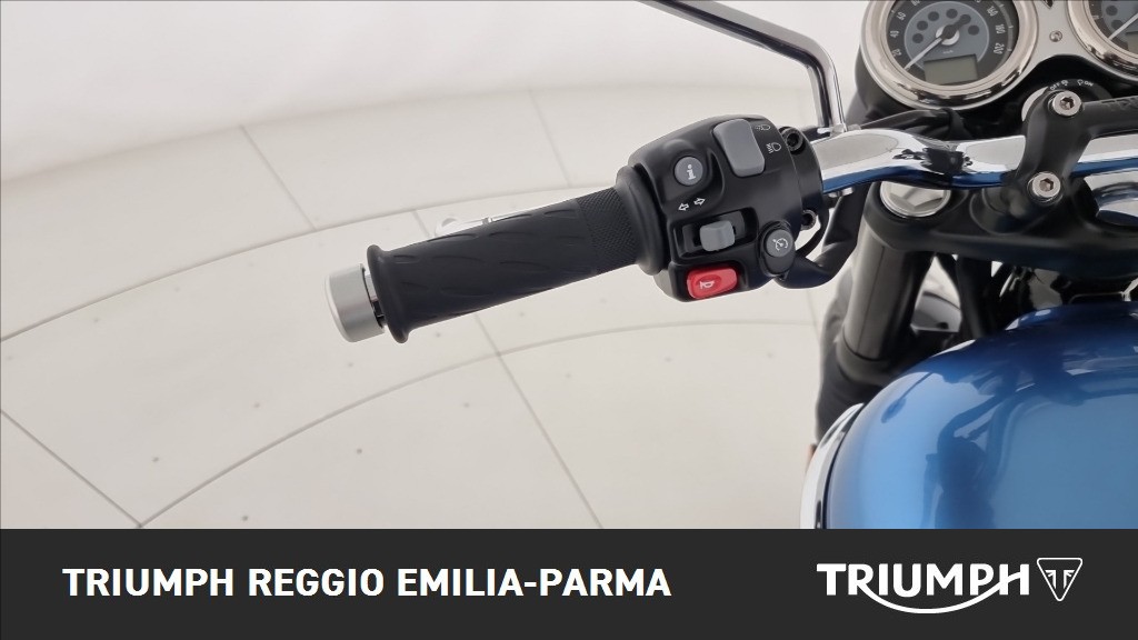 TRIUMPH Bonneville 1200 T120 Aegean Blue / New England White Abs my2