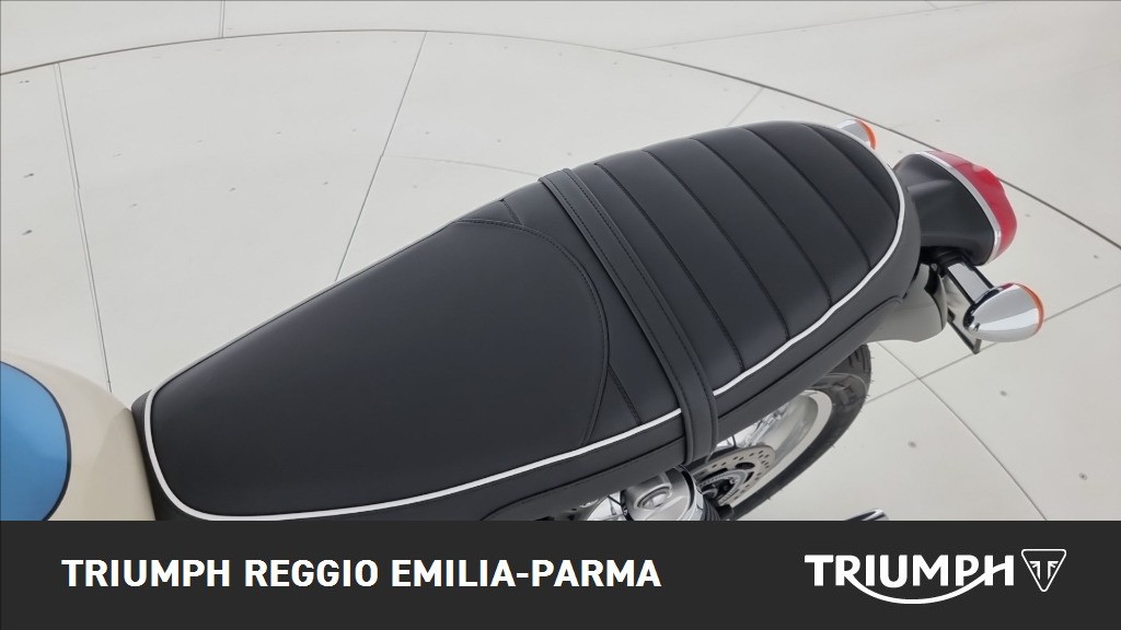 TRIUMPH Bonneville 1200 T120 Aegean Blue / New England White Abs my2