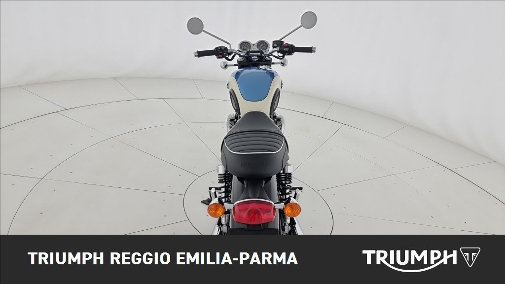 TRIUMPH Bonneville 1200 T120 Aegean Blue / New England White Abs my2