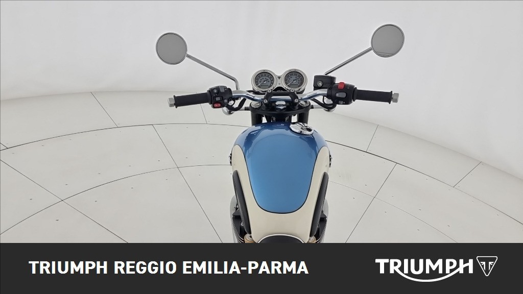 TRIUMPH Bonneville 1200 T120 Aegean Blue / New England White Abs my2