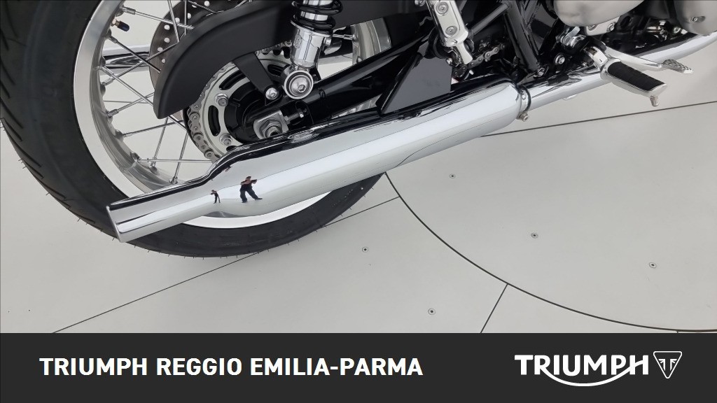 TRIUMPH Bonneville 1200 T120 Aegean Blue / New England White Abs my2