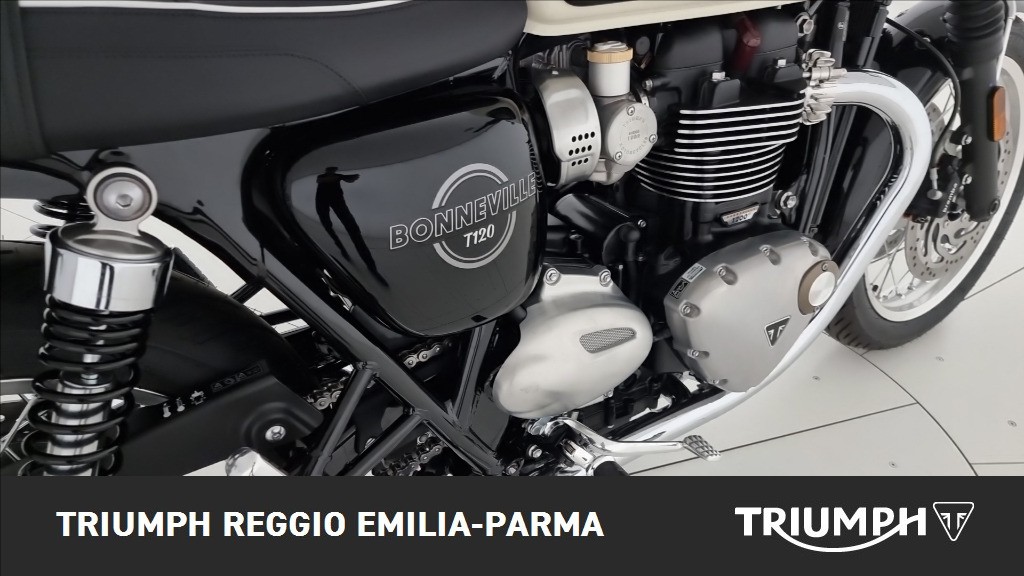 TRIUMPH Bonneville 1200 T120 Aegean Blue / New England White Abs my2