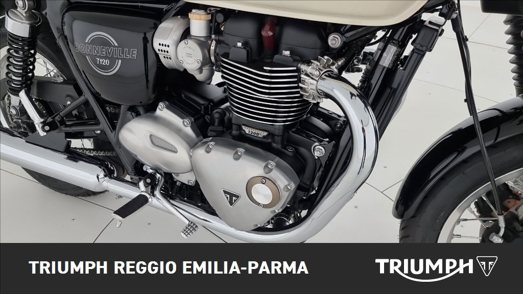 TRIUMPH Bonneville 1200 T120 Aegean Blue / New England White Abs my2