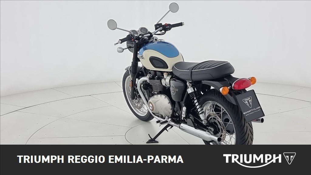 TRIUMPH Bonneville 1200 T120 Aegean Blue / New England White Abs my2
