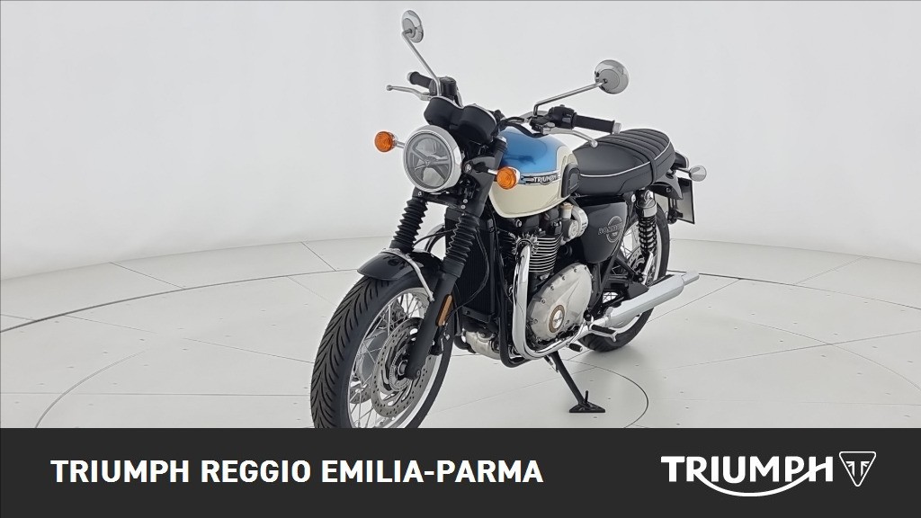 TRIUMPH Bonneville 1200 T120 Aegean Blue / New England White Abs my2