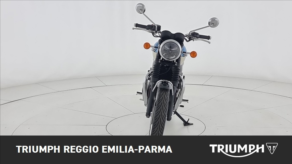 TRIUMPH Bonneville 1200 T120 Aegean Blue / New England White Abs my2