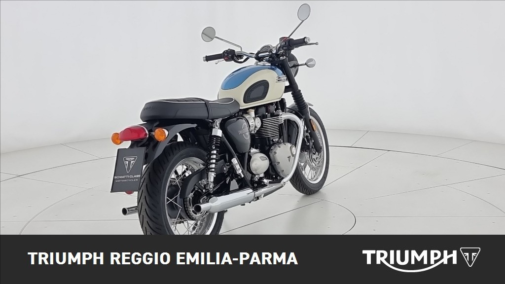 TRIUMPH Bonneville 1200 T120 Aegean Blue / New England White Abs my2
