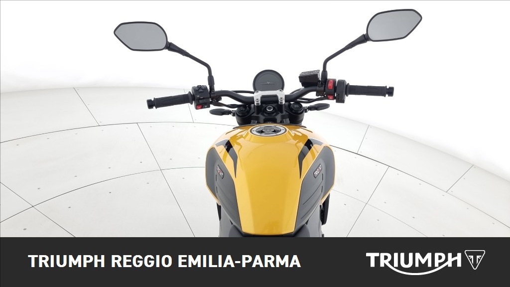 TRIUMPH Trident 660 Cosmic Yellow / Sapphire Black Abs