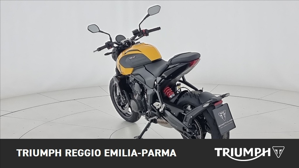 TRIUMPH Trident 660 Cosmic Yellow / Sapphire Black Abs