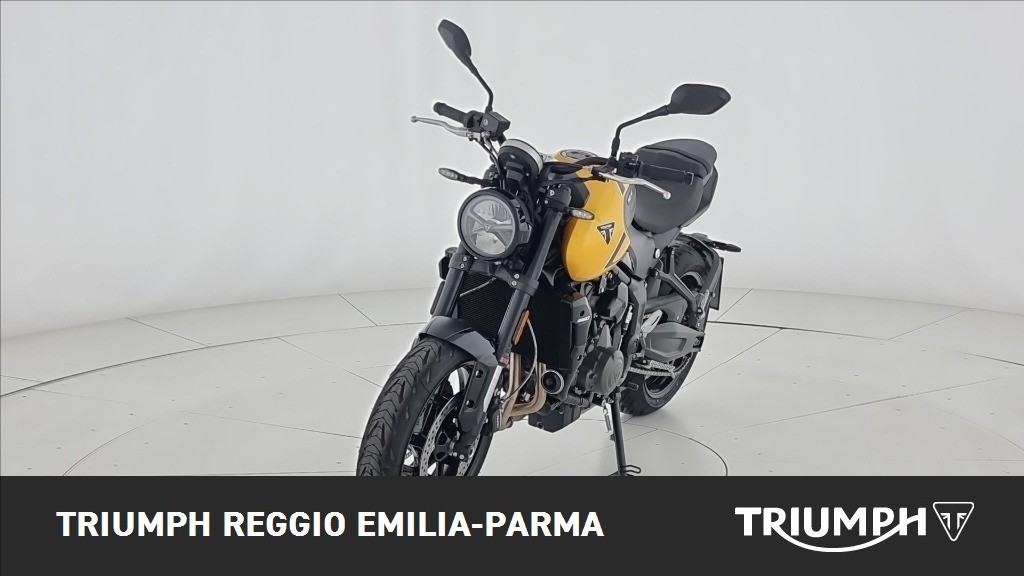 TRIUMPH Trident 660 Cosmic Yellow / Sapphire Black Abs