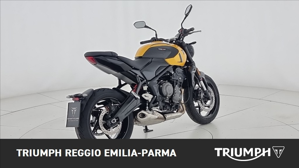 TRIUMPH Trident 660 Cosmic Yellow / Sapphire Black Abs
