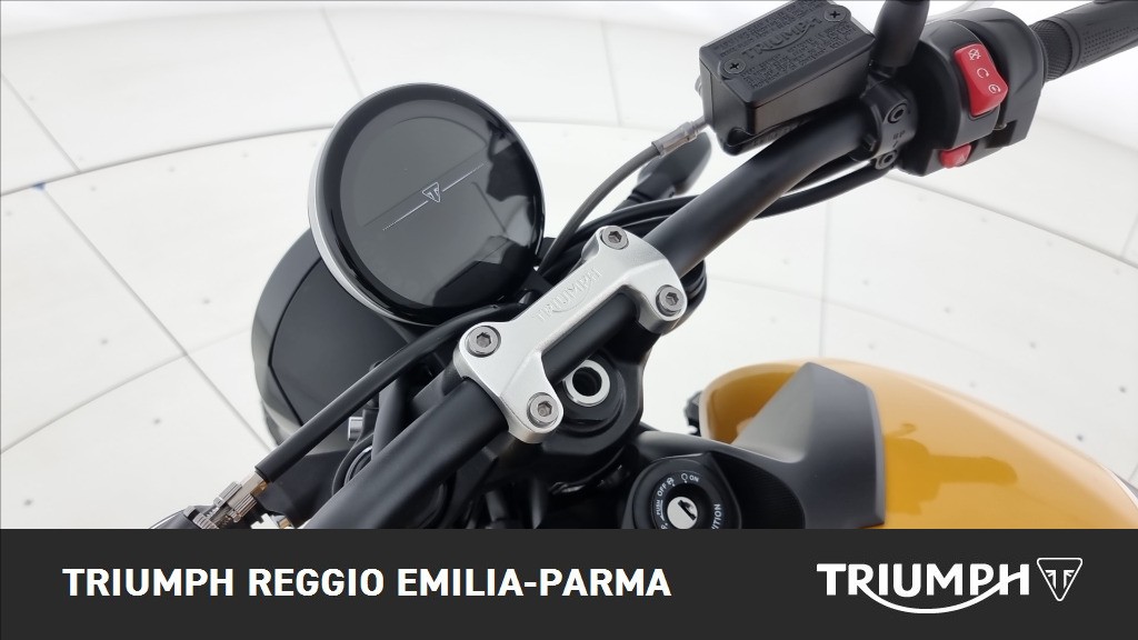 TRIUMPH Trident 660 Cosmic Yellow / Sapphire Black Abs
