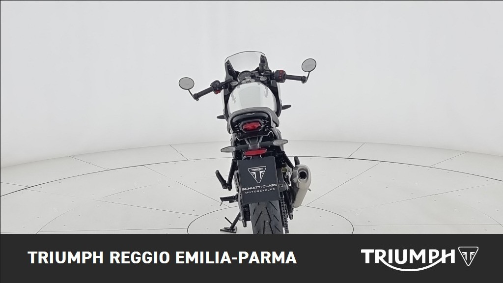 TRIUMPH Thruxton 400 Pearl Metallic White / Storm Grey Abs