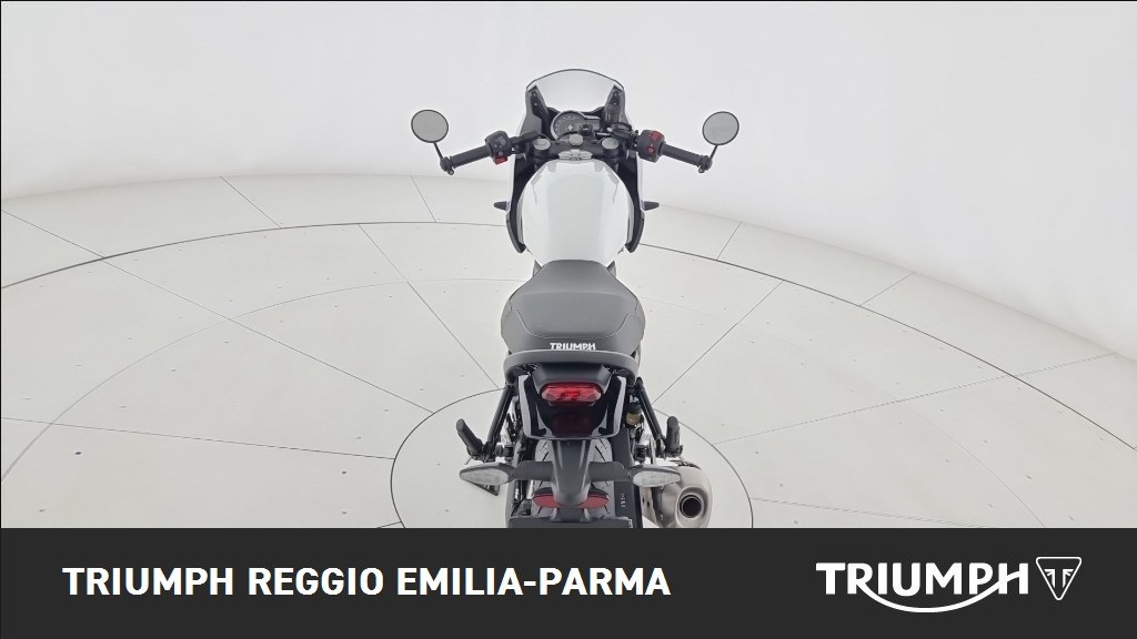 TRIUMPH Thruxton 400 Pearl Metallic White / Storm Grey Abs
