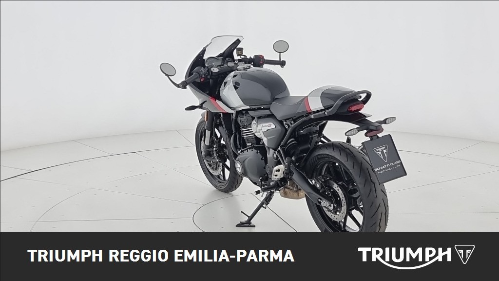 TRIUMPH Thruxton 400 Phantom Black / Aluminium Silver Abs