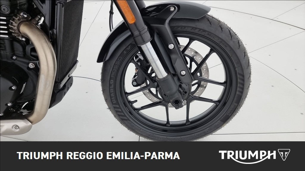 TRIUMPH Thruxton 400 Phantom Black / Aluminium Silver Abs