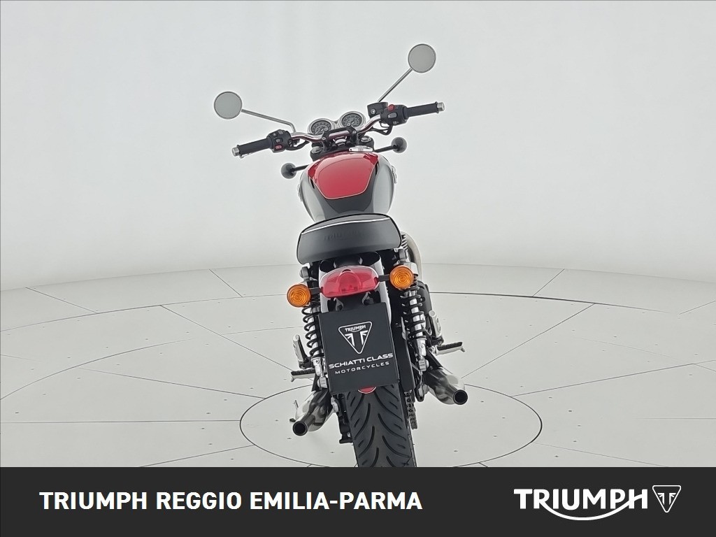TRIUMPH Bonneville 900 T100 Jet Black / Diablo Red