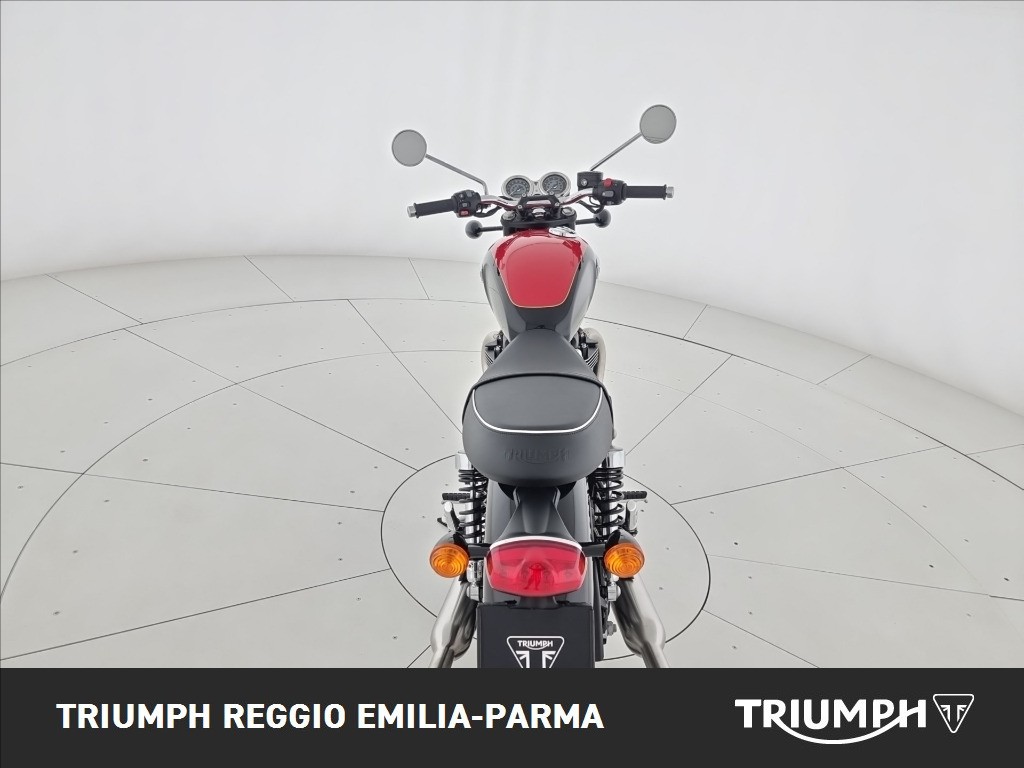 TRIUMPH Bonneville 900 T100 Jet Black / Diablo Red