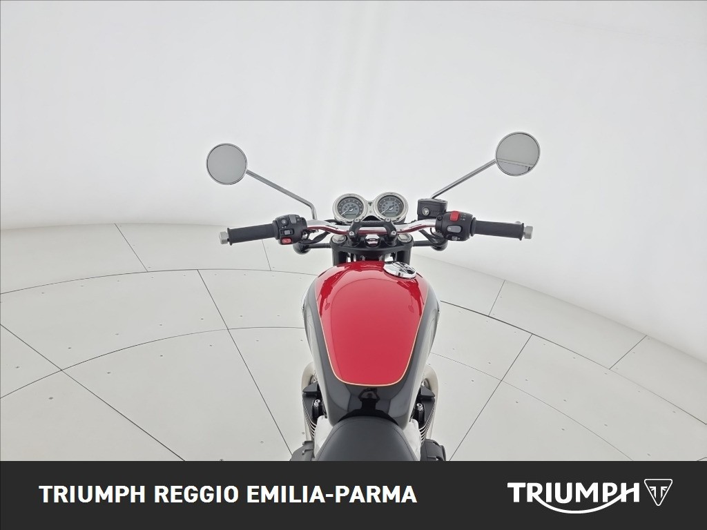 TRIUMPH Bonneville 900 T100 Jet Black / Diablo Red