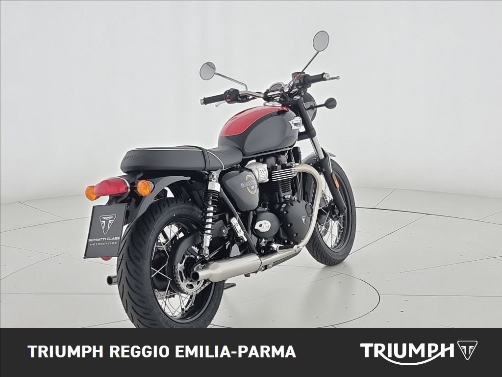 TRIUMPH Bonneville 900 T100 Jet Black / Diablo Red