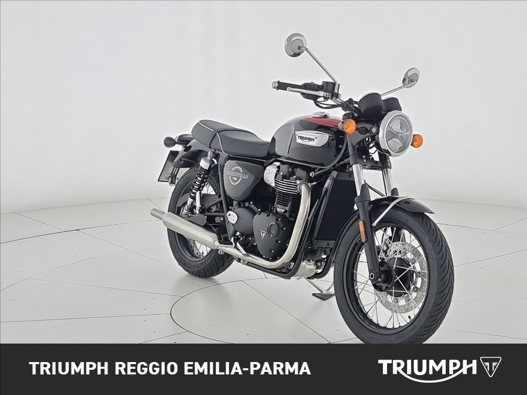 TRIUMPH Bonneville 900 T100 Jet Black / Diablo Red