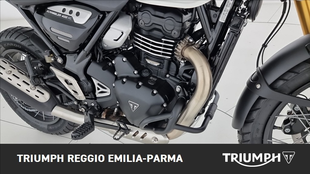TRIUMPH Scrambler 400 XC Vanilla White Abs